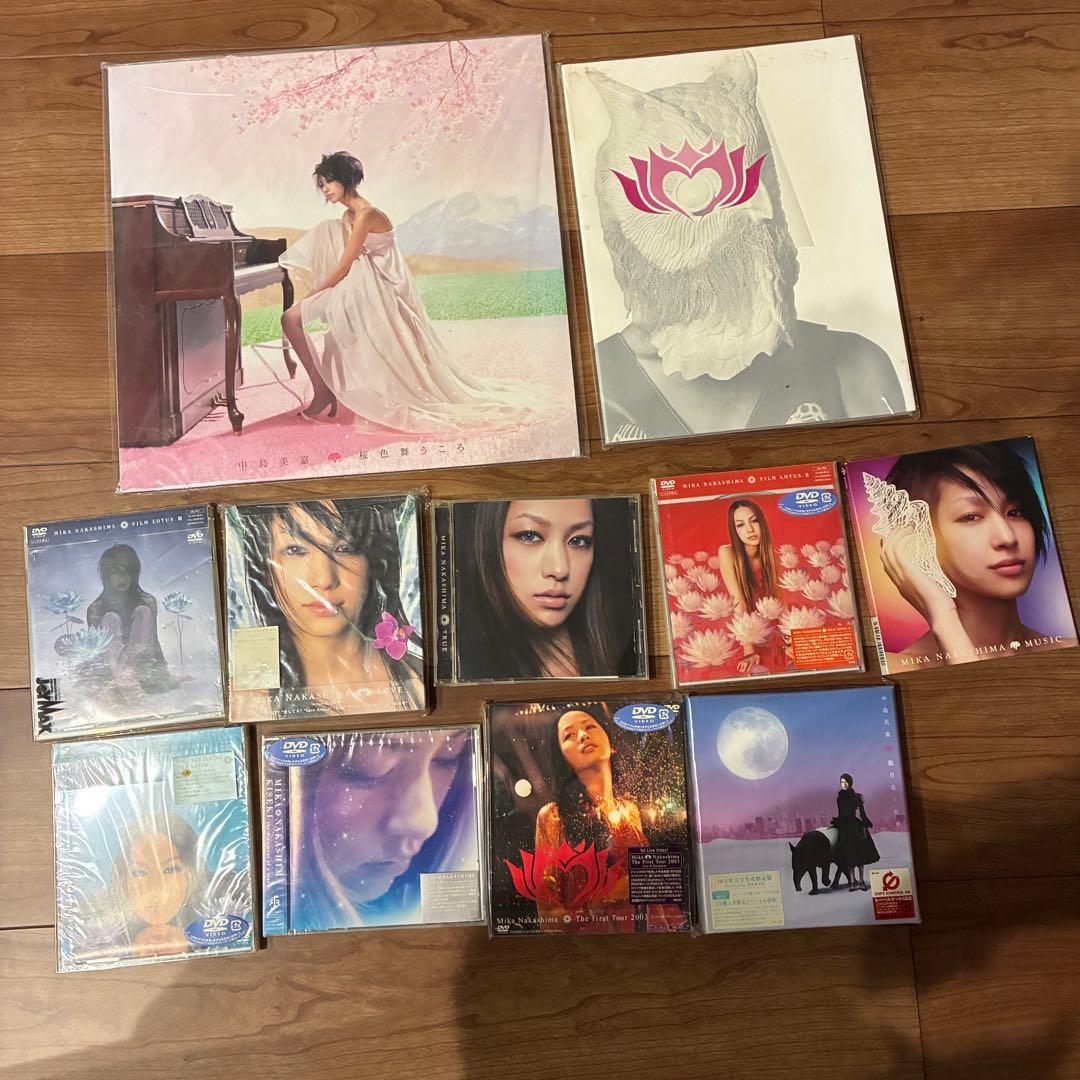 中島美嘉　中島美嘉のCDやDVD等 コレクション　桜色舞うころ レコード