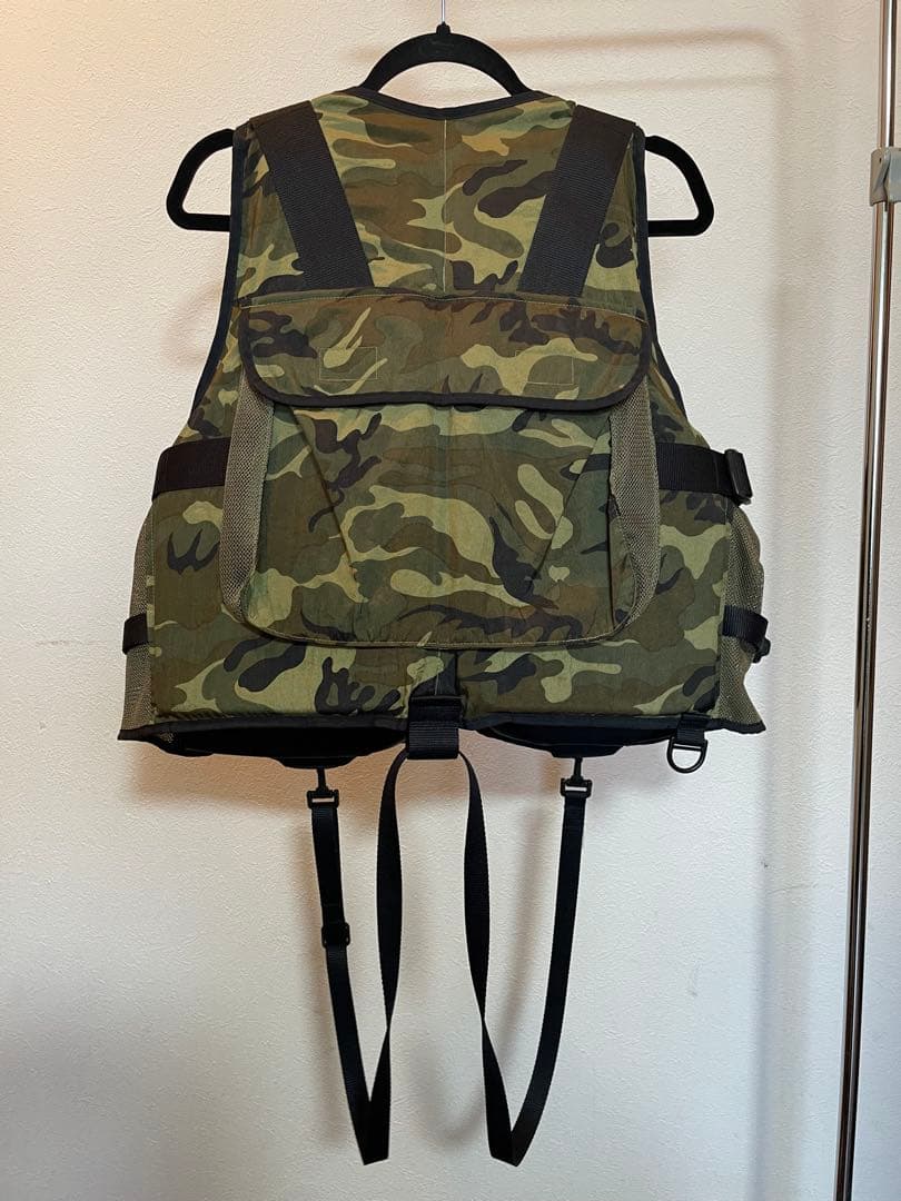 m*a様 美品　迷彩アングラーズハウス　ライフベスト