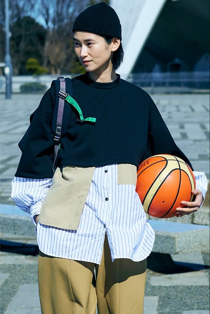 ナゴンスタンス　トップス　シャツ　enfold プルオーバー