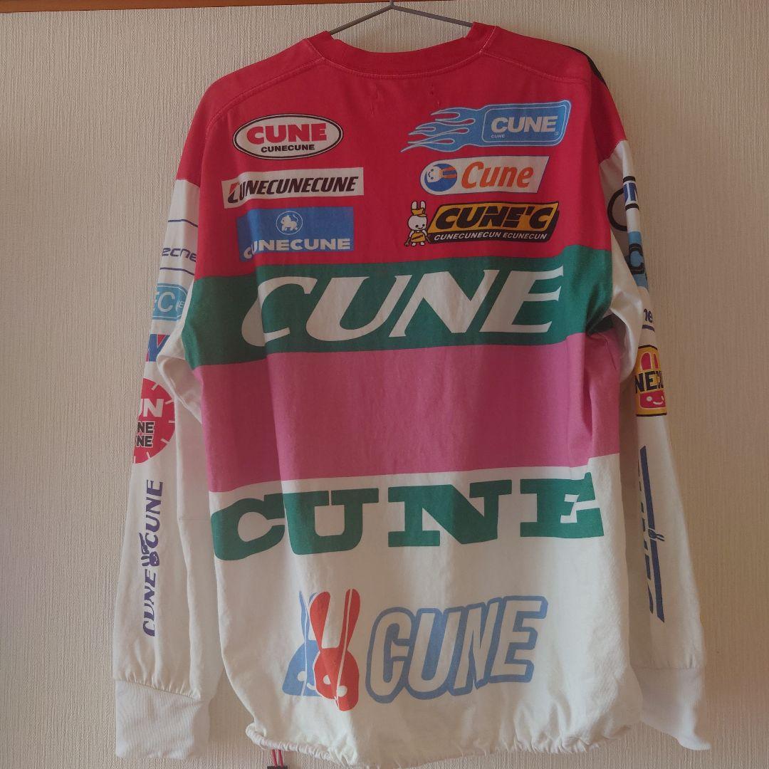 CUNE カラフルロゴ長袖カットソー