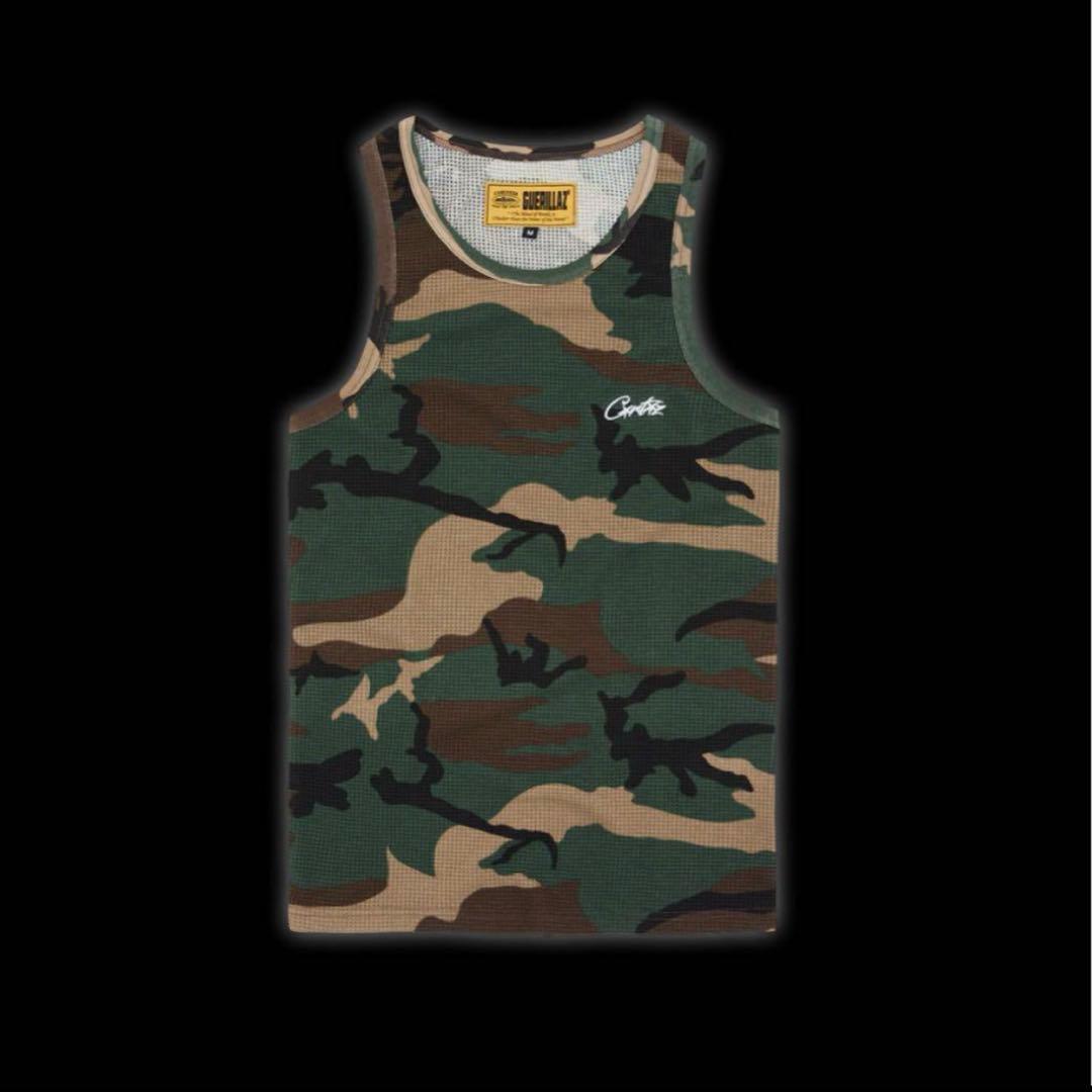 corteiz タンクトップ 迷彩柄　S