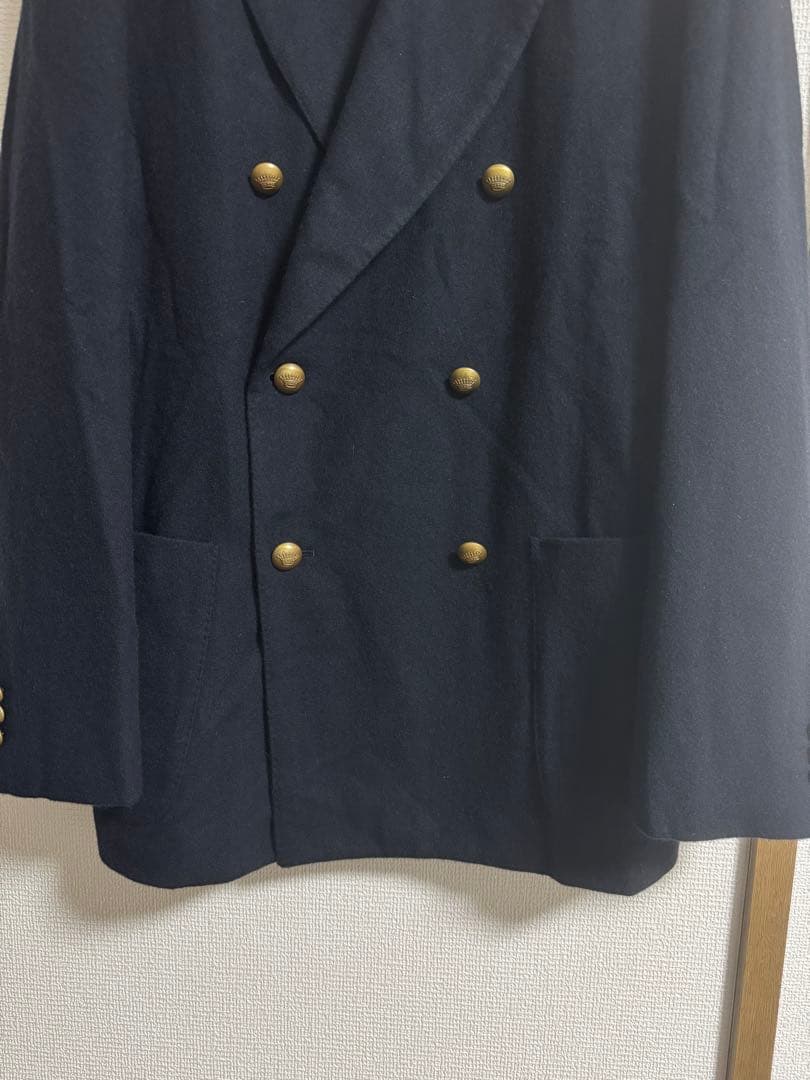 定価26.4万 COMOLI 22aw カシミヤネイビーダブルブレザー 4
