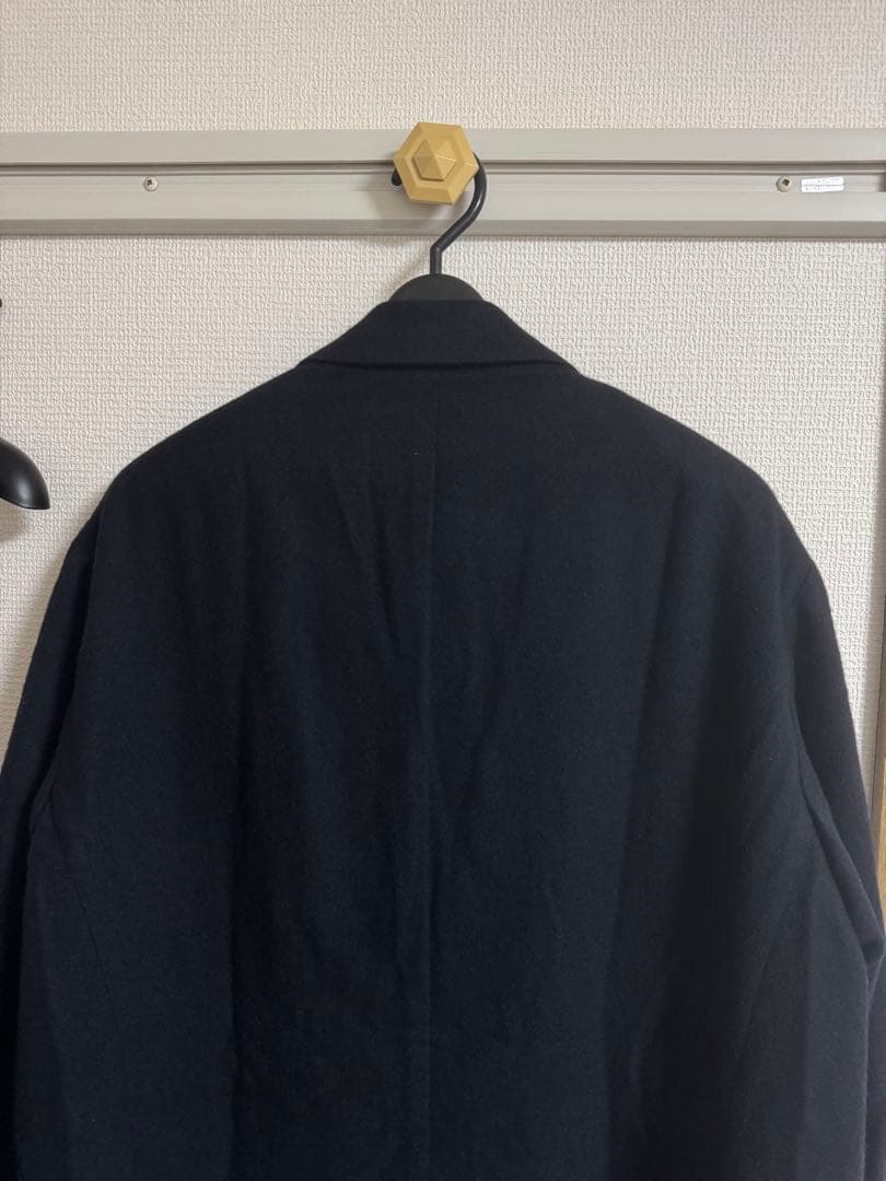定価26.4万 COMOLI 22aw カシミヤネイビーダブルブレザー 4