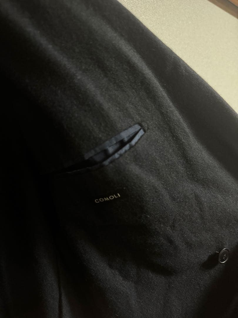 定価26.4万 COMOLI 22aw カシミヤネイビーダブルブレザー 4
