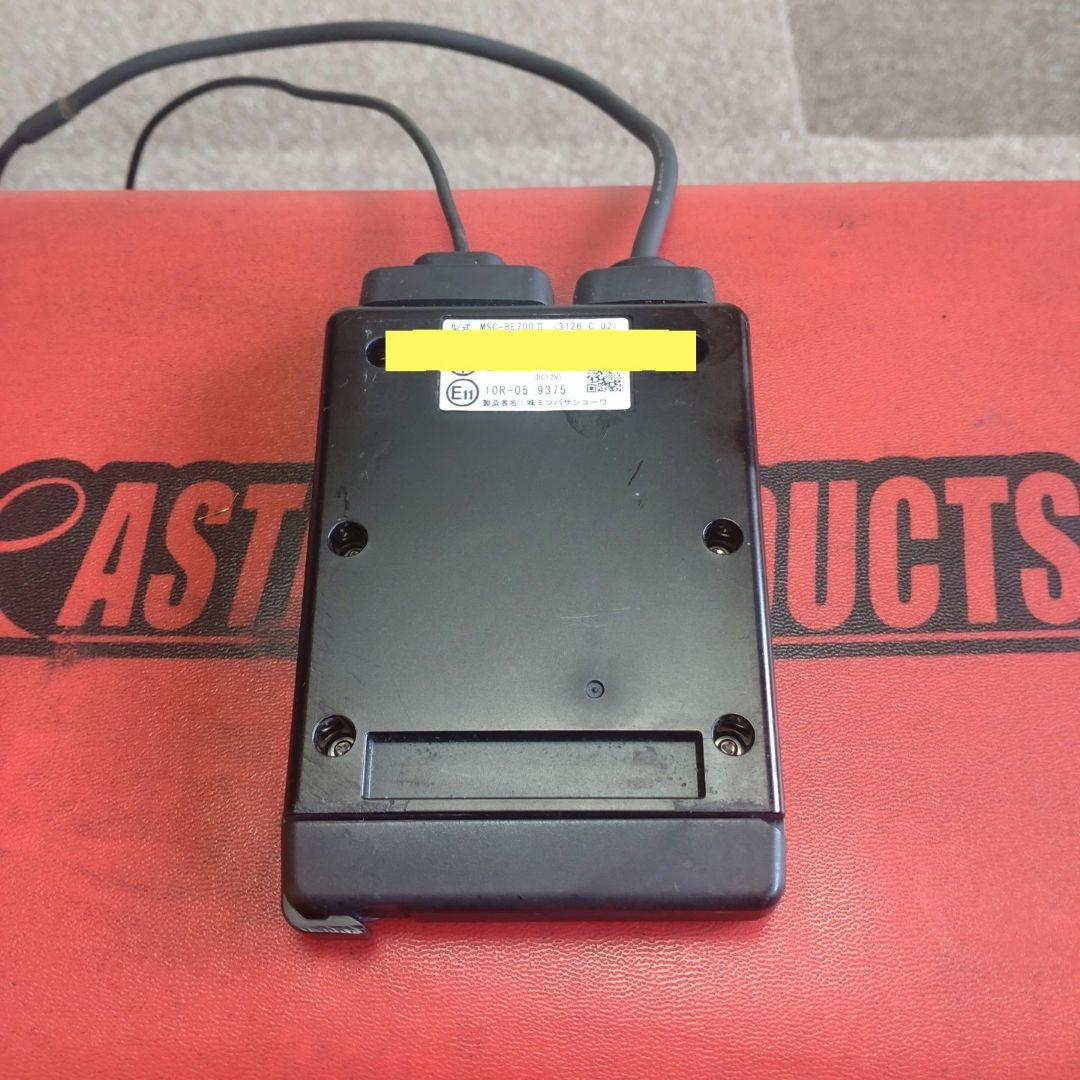 バイク用　ETC　車載器　ミツバ　BE700S 【1083】