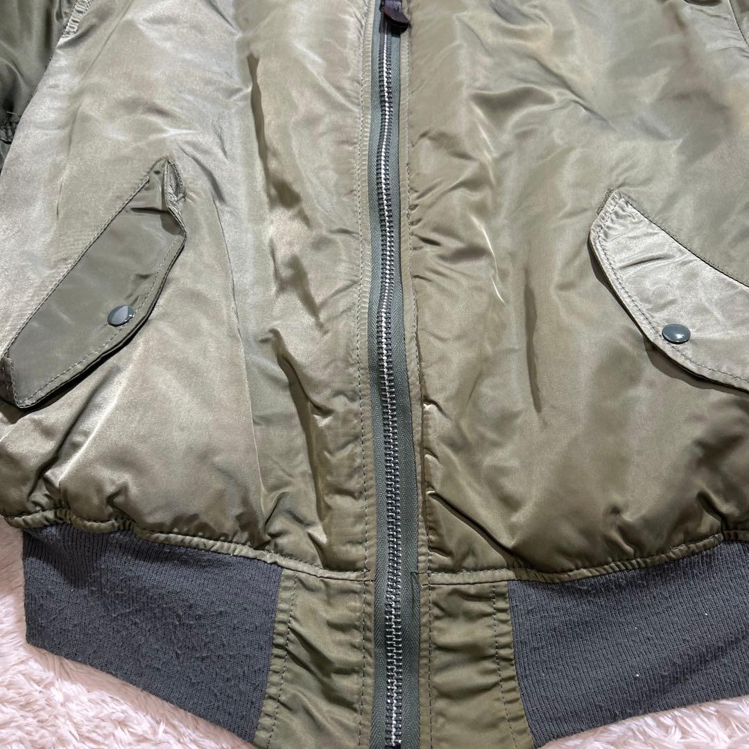 80s 90s USA製 ALPHA MA-1フライトジャケット XLサイズ