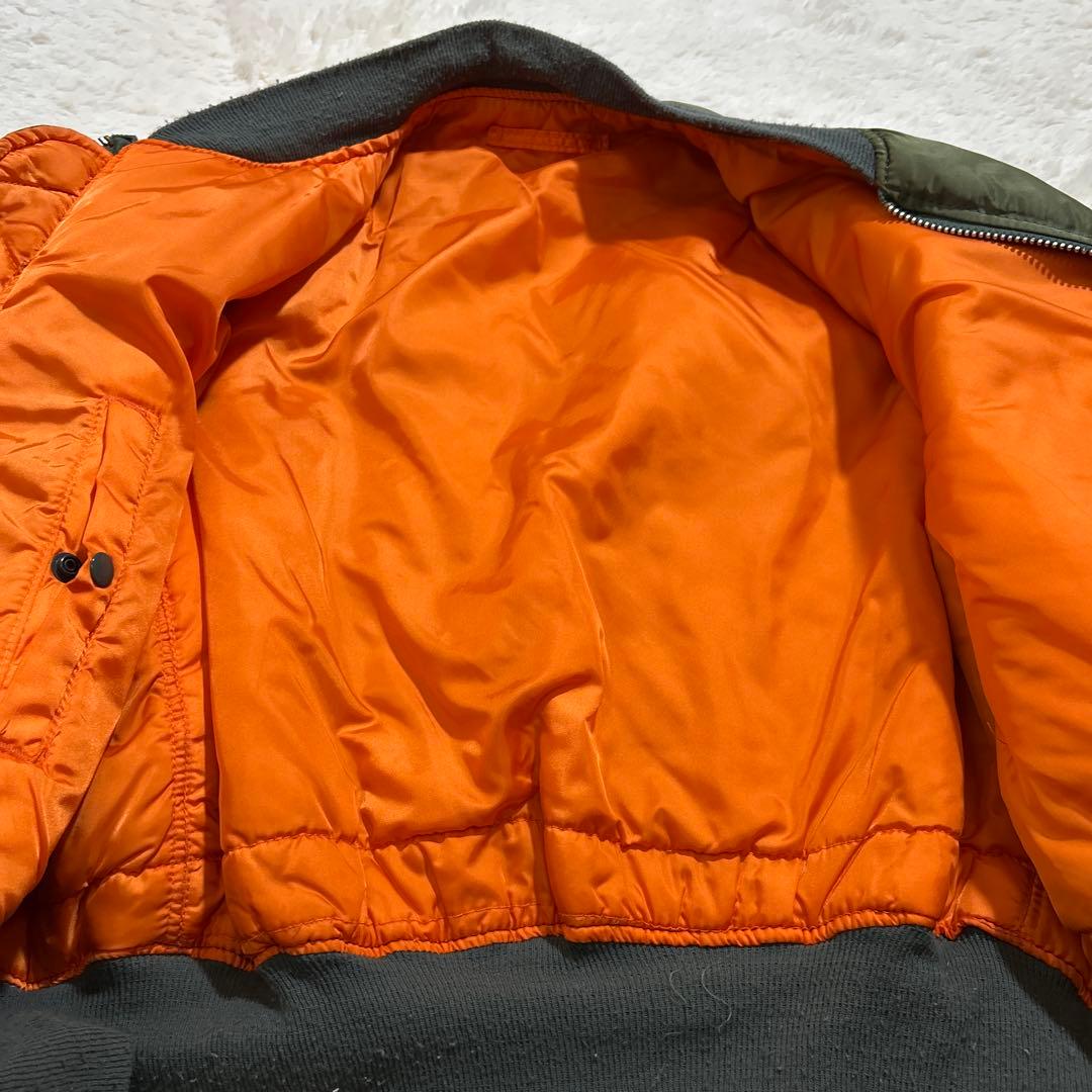 80s 90s USA製 ALPHA MA-1フライトジャケット XLサイズ