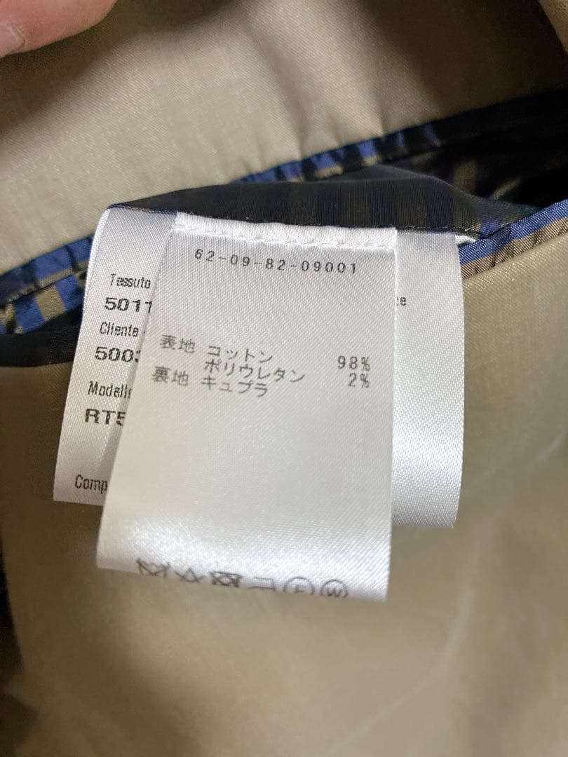 オムライス様CARUSOカルーゾチェスターコートジャケットバタフライカルーソ