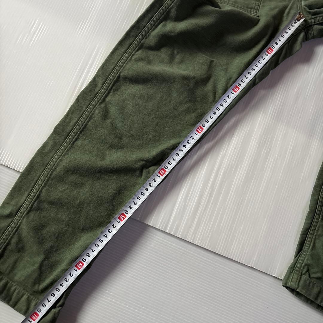 おまけ付【orSlow】SLIM FIT FATIGUE PANTS size2