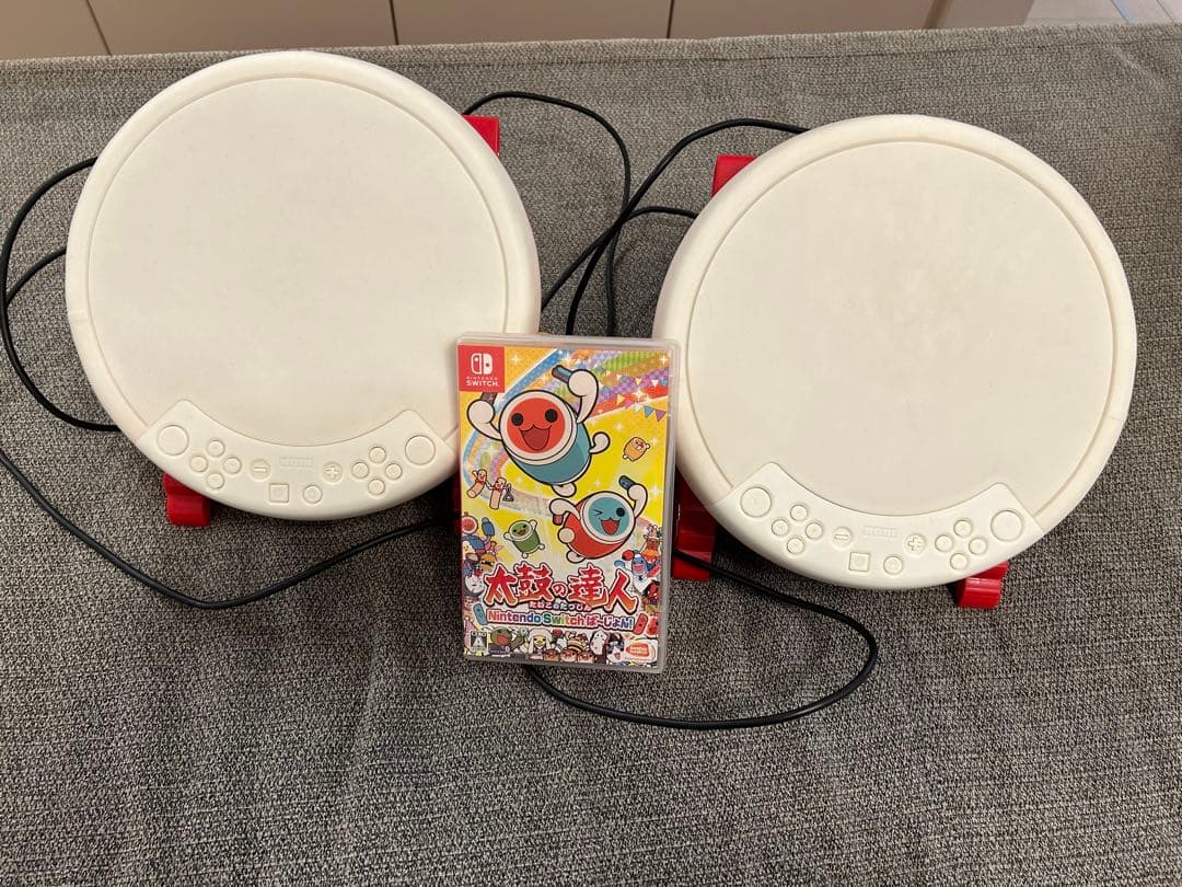 「さーもん」 太鼓の達人switchバージョンソフト&タタコン2台セット