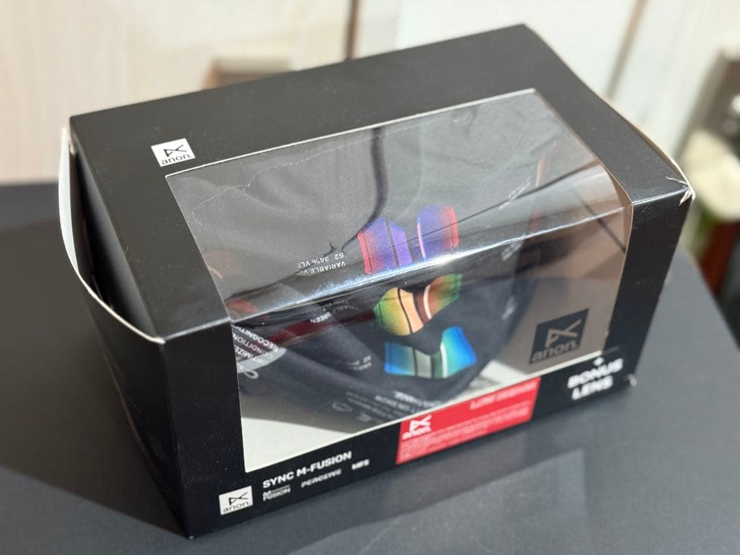 使用3時間程！anon. SYNC M-FUSIONスペアらレンズ付き