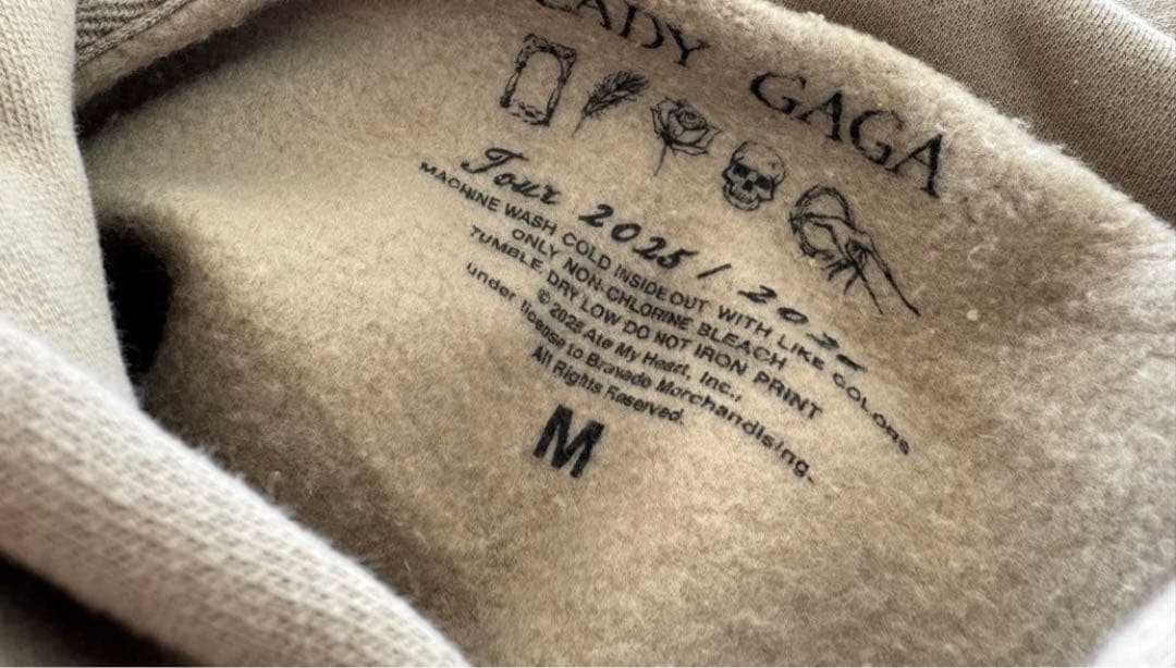 lady gaga MAYHEM hoodie パーカー トレーナー 雲母