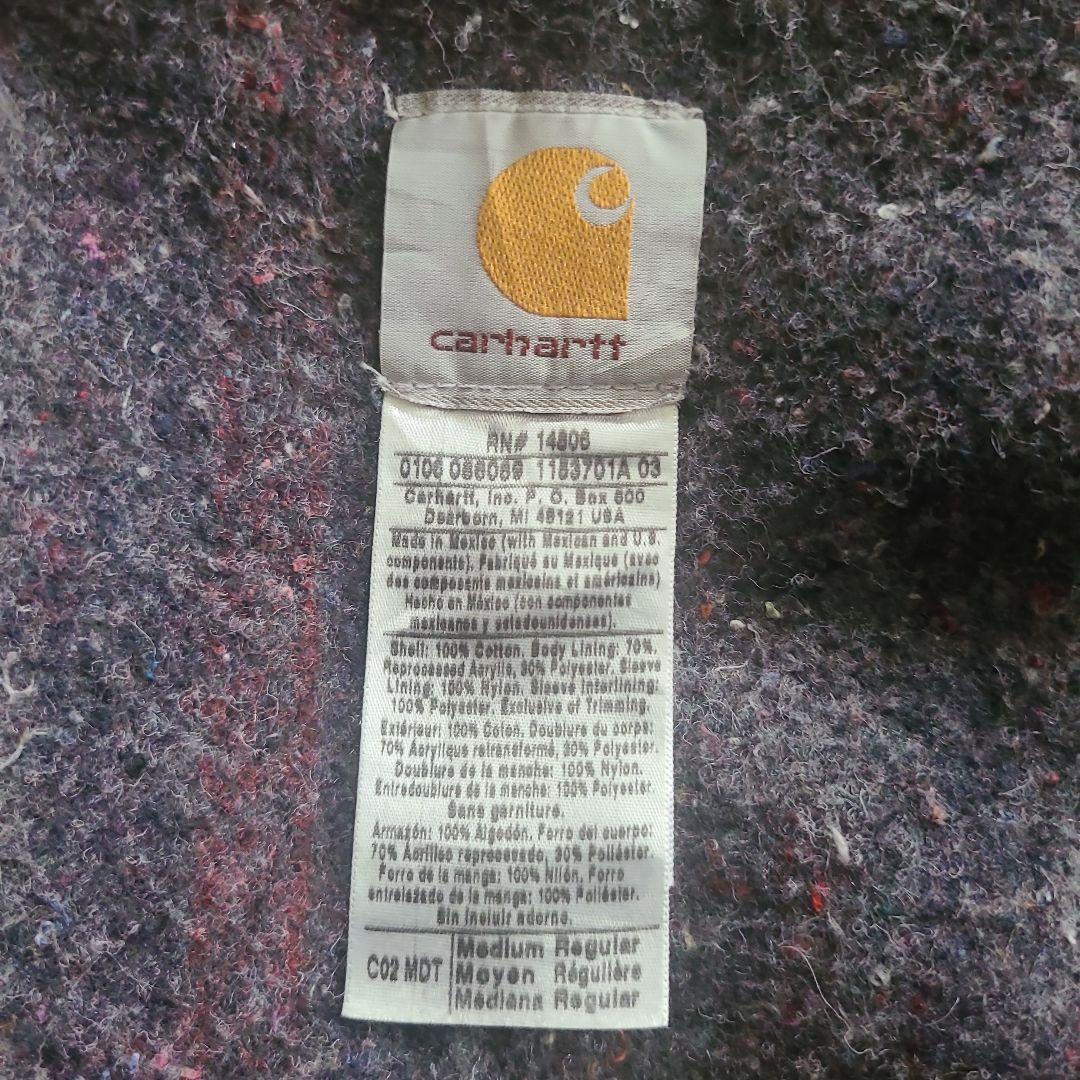 レアサイズМ　Carhartt　ミシガンチョアコート　MDT