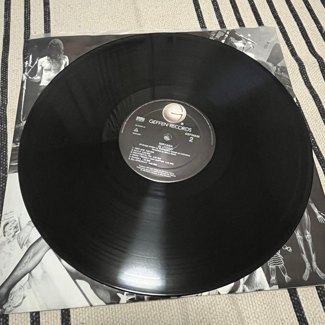 NIRVANA ニルヴァーナ アナログ LP レコード IN UTERO