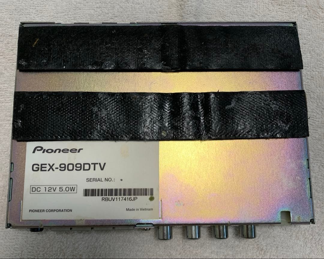 Pioneer カロッツェリア GEX-909DTV 地デジチューナ