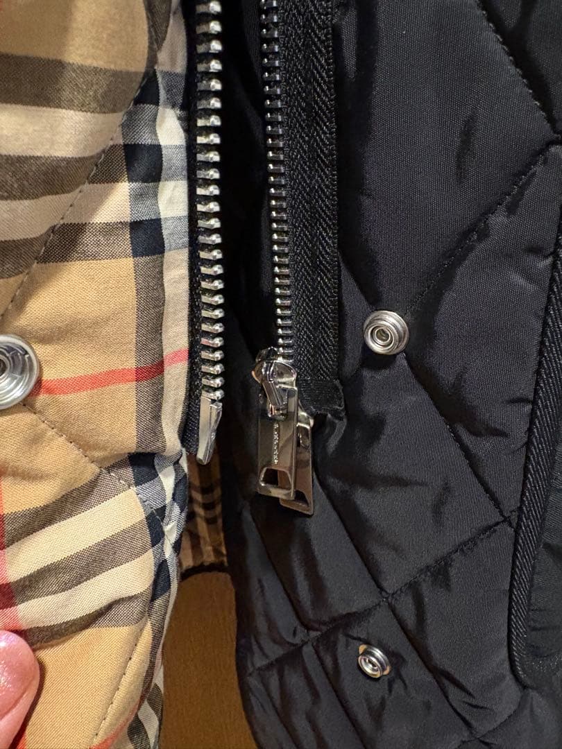 バーバリー　キルティングコート