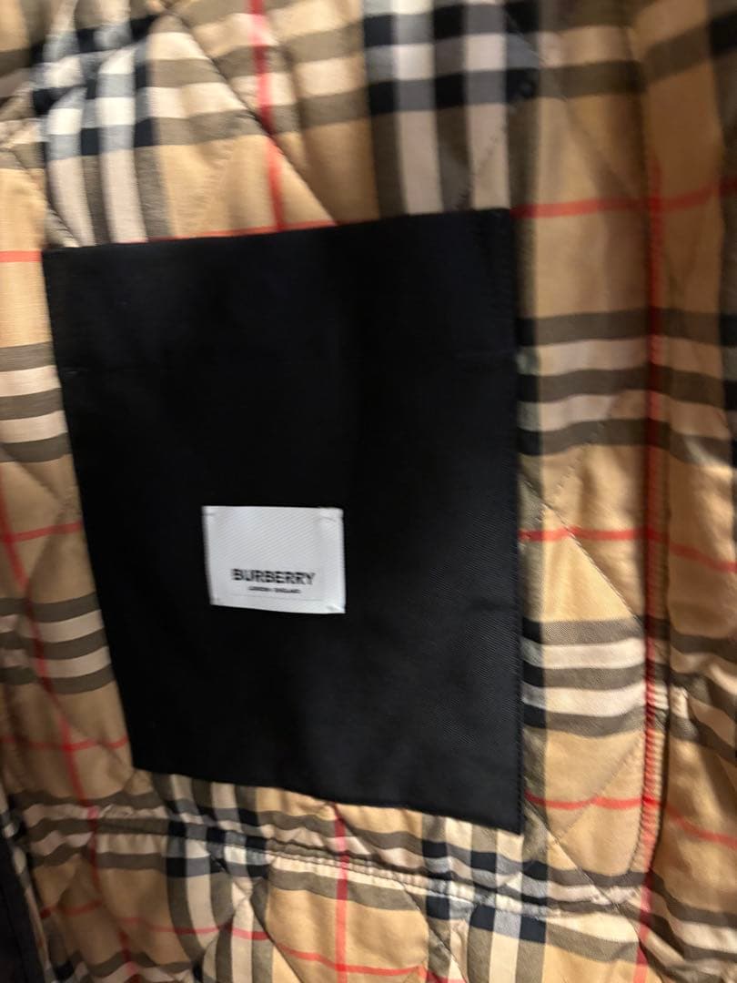 バーバリー　キルティングコート
