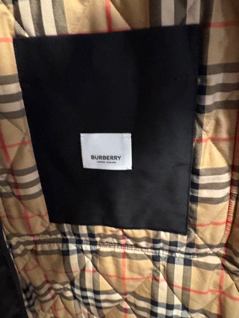 バーバリー　キルティングコート