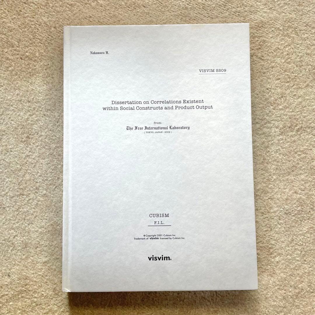 【非売品】visvim catalog 2005SS-9-10FW中村ヒロキ