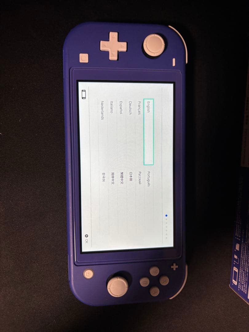 Nintendo Switch Lite ブルー 本体 + スカーレット