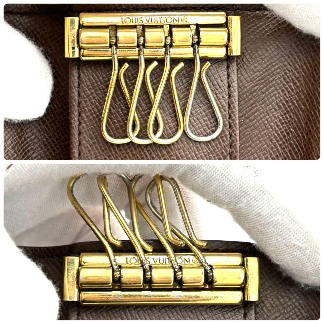 ☆美品☆ルイヴィトン ダミエ 4連キーケース ミュルティクレ4