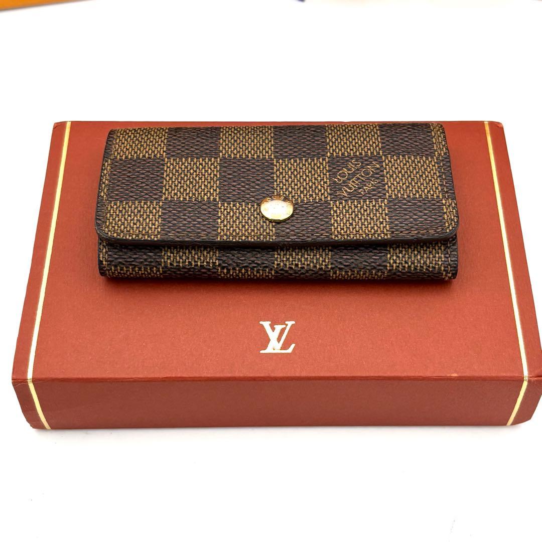 ☆美品☆ルイヴィトン ダミエ 4連キーケース ミュルティクレ4