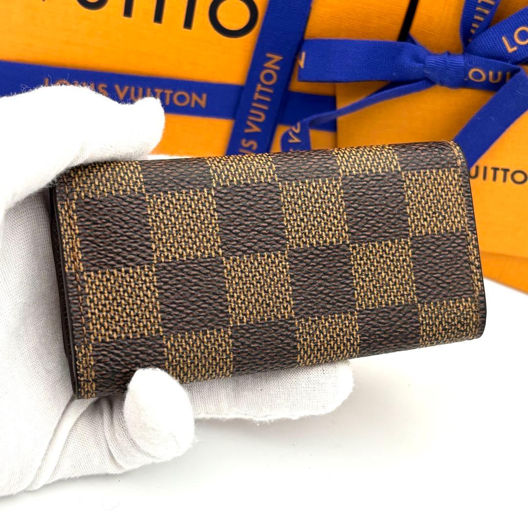 ☆美品☆ルイヴィトン ダミエ 4連キーケース ミュルティクレ4