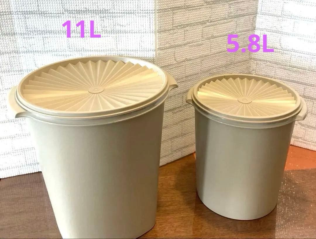 未使用タッパーウェアマキシクイーンデコレーター&マキシデコレーター(2個セット)