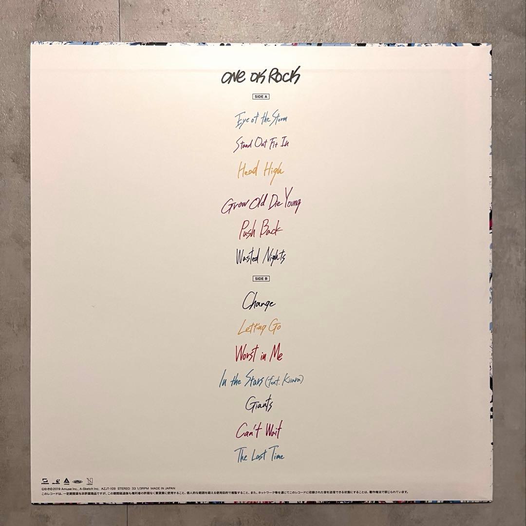 新品　ONEOKROCK ワンオク　レコード　Eye of the Storm
