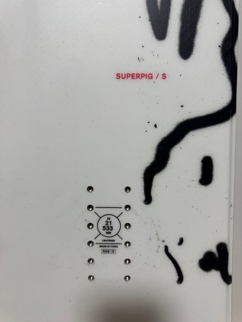 RIDE SUPERPIG Sサイズ 23-24モデル 148センチ