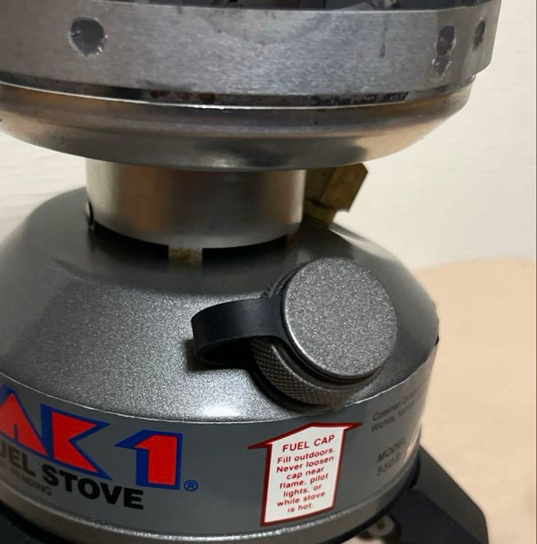 コールマン ピークワン 550B USA製 90年 ケース グリッパー 取説付