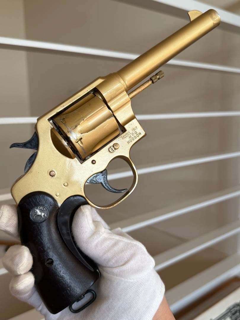 貴重！ ハドソン コルト M1917 SMG 金属 モデルガン リボルバー