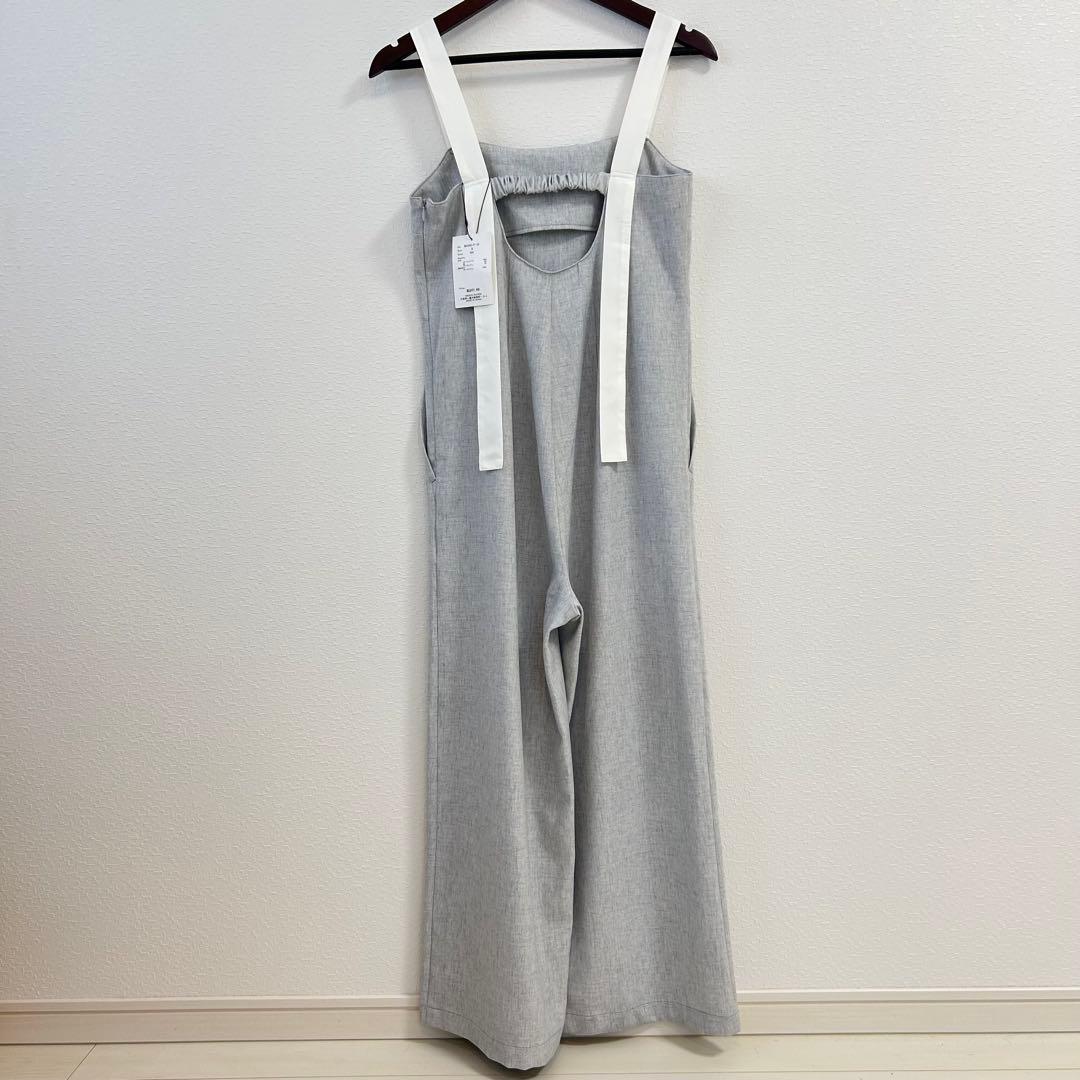 【新品タグ付き】maison raview バイカラーロンパース