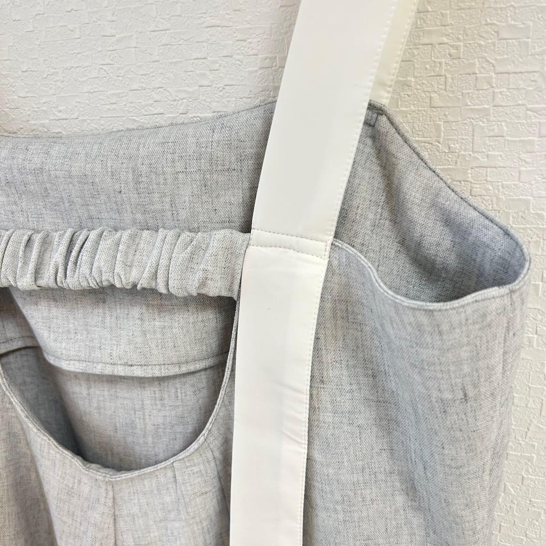 【新品タグ付き】maison raview バイカラーロンパース