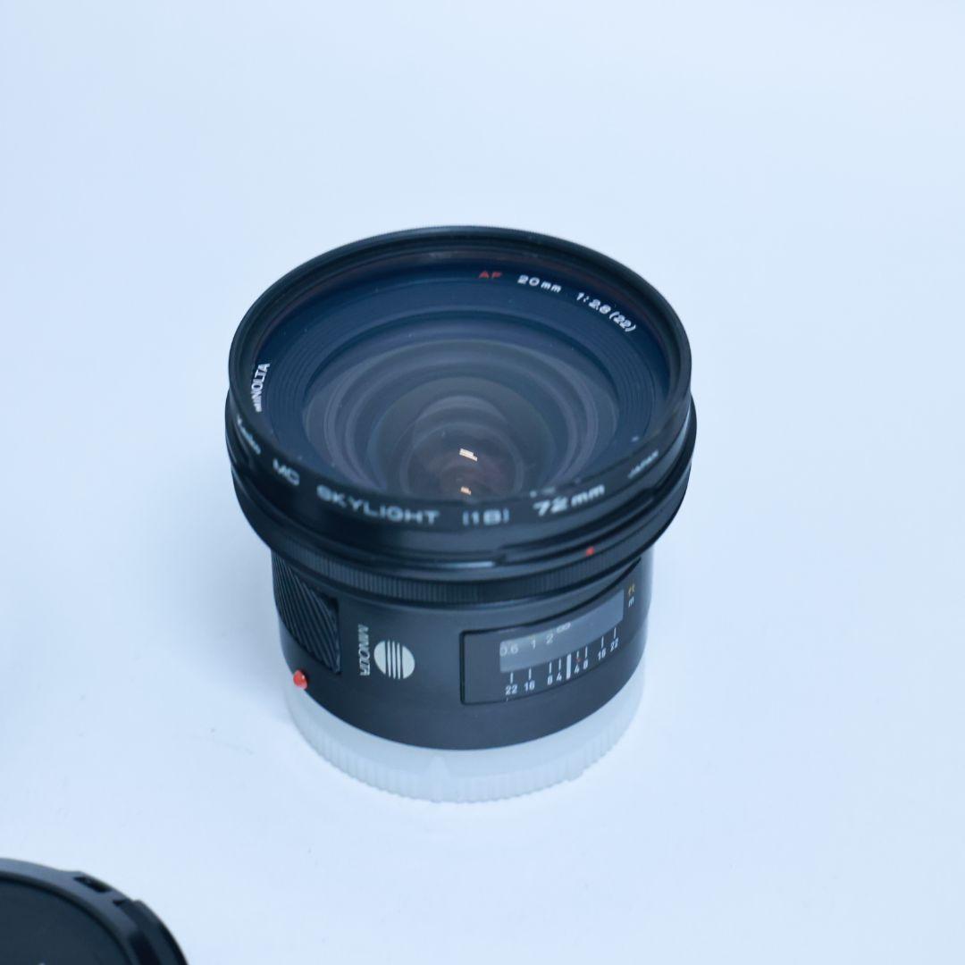 MINOLTA AF20mm F2.8 SONY αAマウント　単焦点レンズ