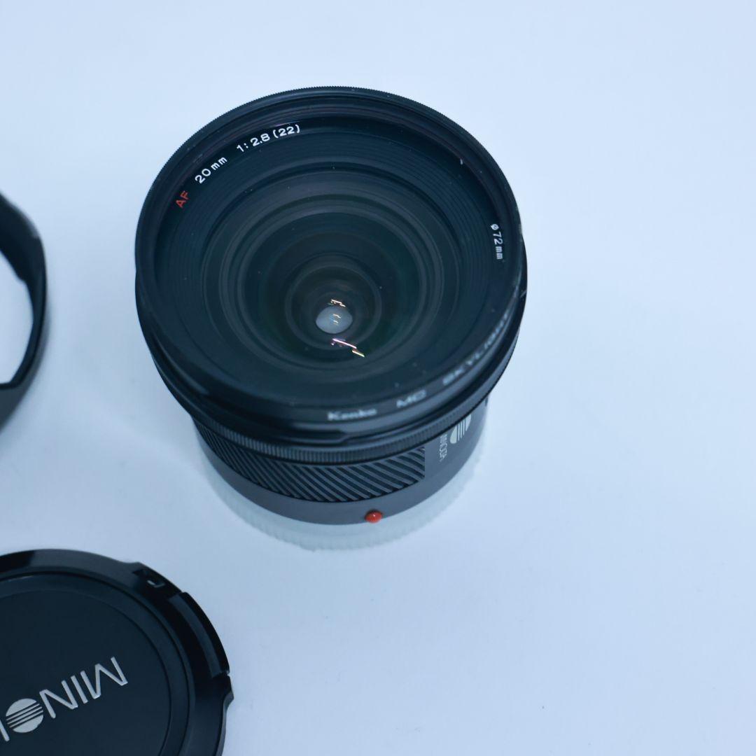 MINOLTA AF20mm F2.8 SONY αAマウント　単焦点レンズ