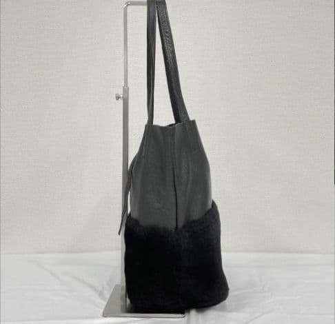 ✨美品✨オーエンバリー ボア トートバッグ レザー シープスキン ムートン