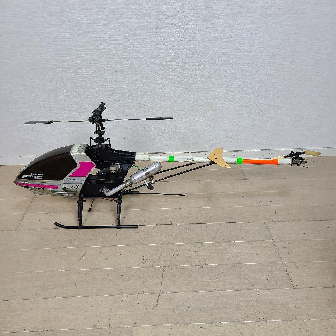 N*U様 ヒロボー エンジンヘリコプター シャトルZX ジャンク品