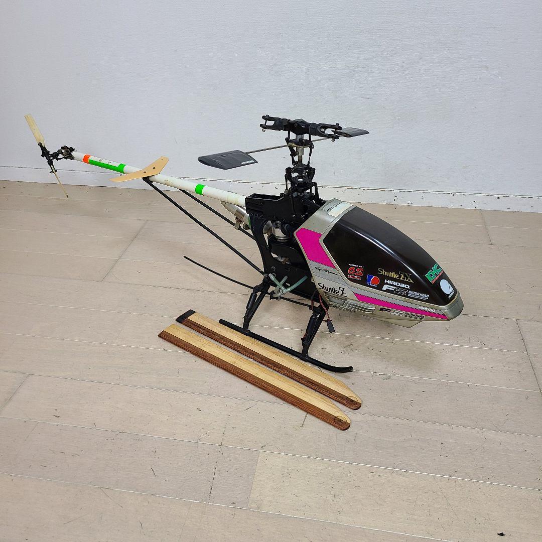 N*U様 ヒロボー エンジンヘリコプター シャトルZX ジャンク品