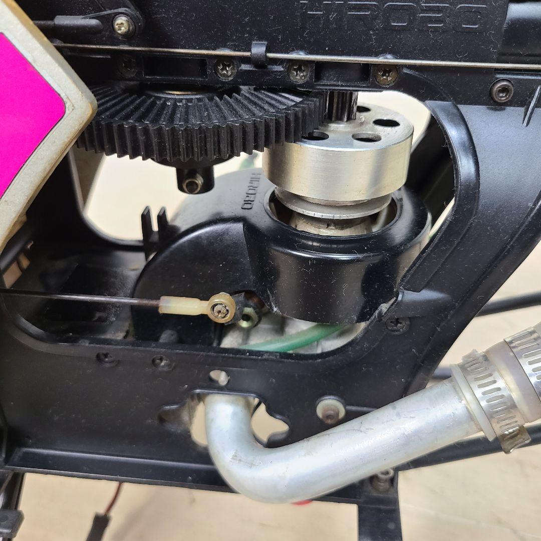 N*U様 ヒロボー エンジンヘリコプター シャトルZX ジャンク品