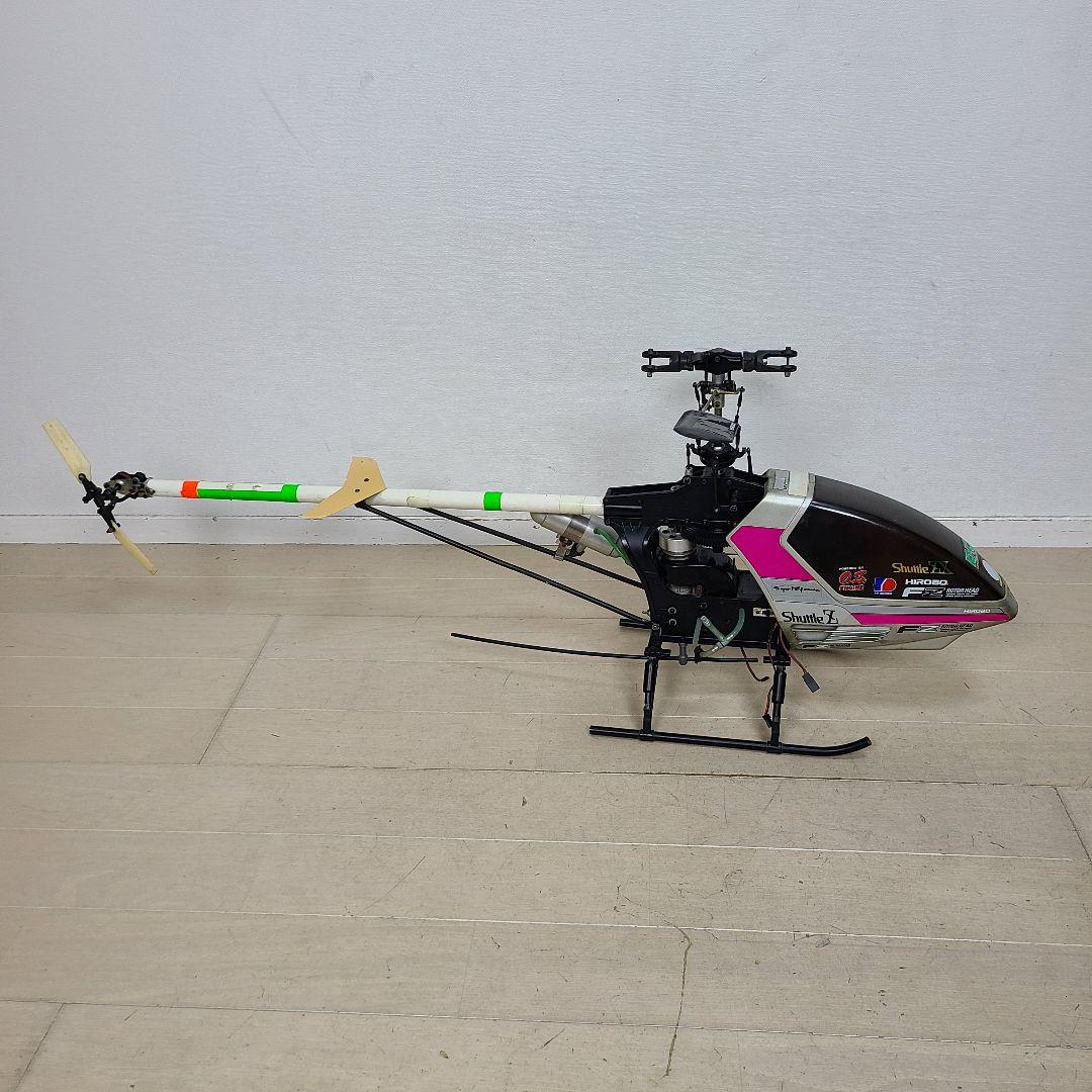N*U様 ヒロボー エンジンヘリコプター シャトルZX ジャンク品