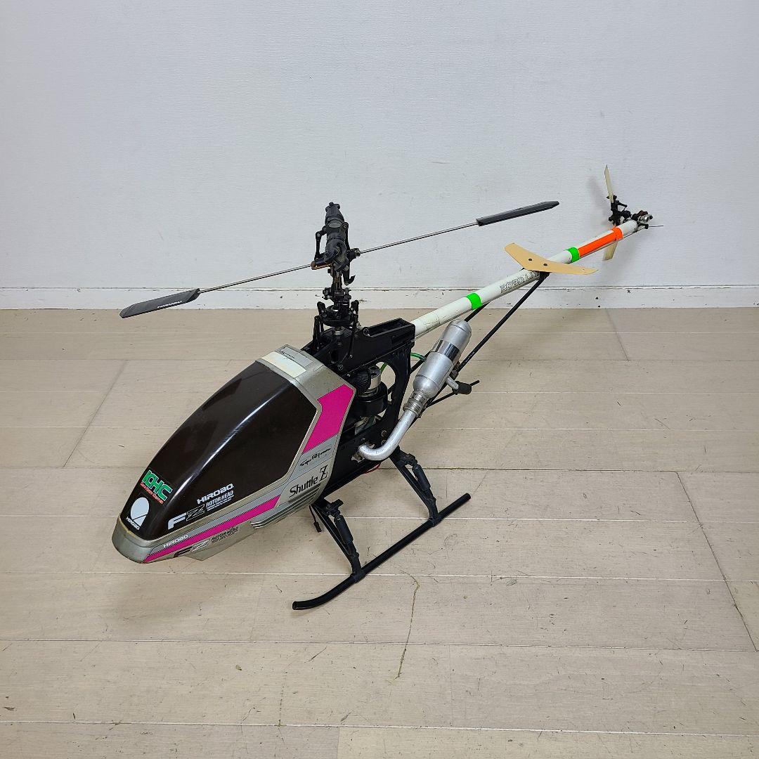 N*U様 ヒロボー エンジンヘリコプター シャトルZX ジャンク品