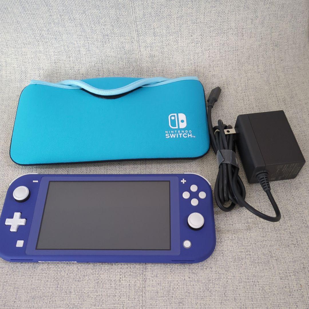 任天堂 Nintendo Switch Lite　ブルー　青　　ケース