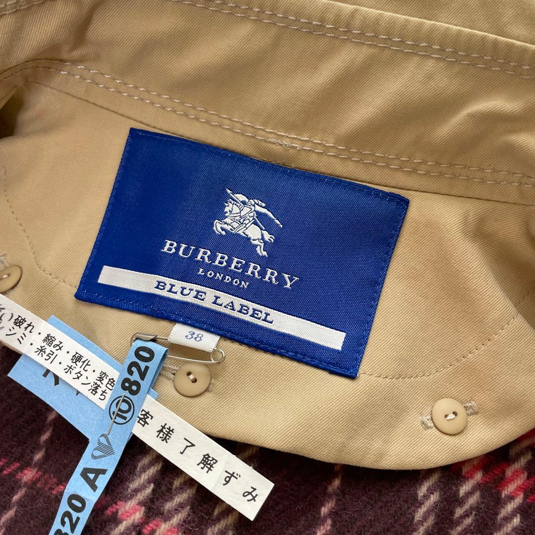BURBERRY BLUE LABEL トレンチコート 38ベージュ　美品