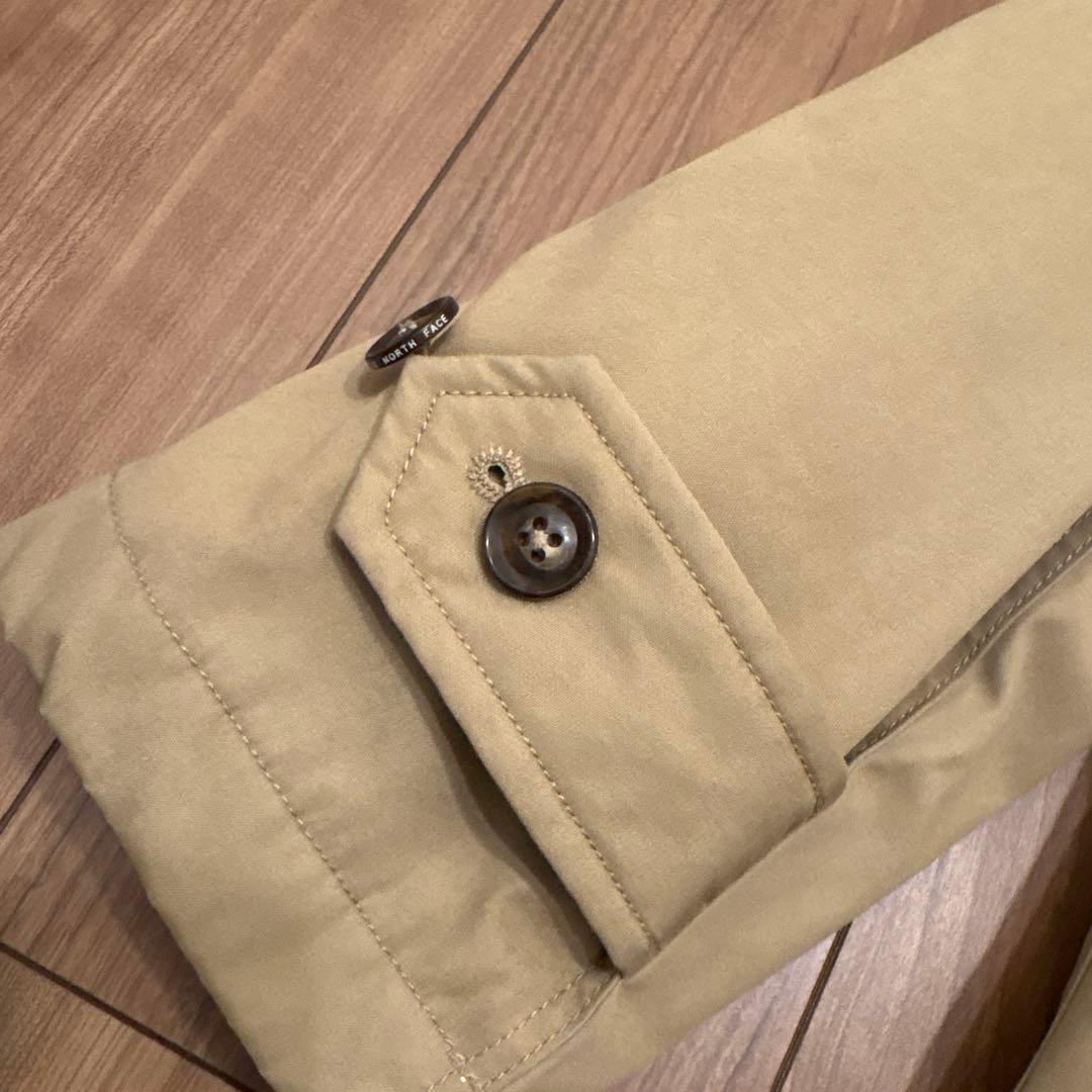 美品　northface purple label ステンカラーコート　ベージュ
