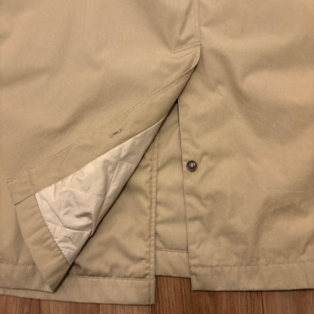 美品　northface purple label ステンカラーコート　ベージュ