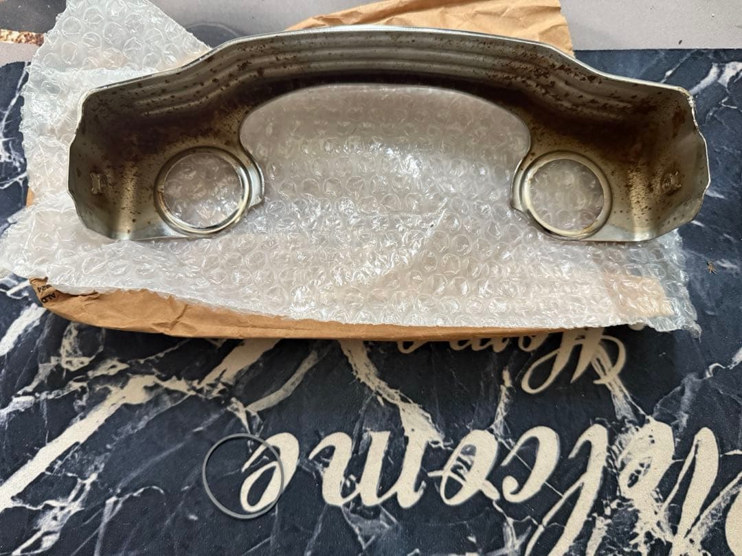 マッキー　銀鈴ステムカバー　GS400L GT380