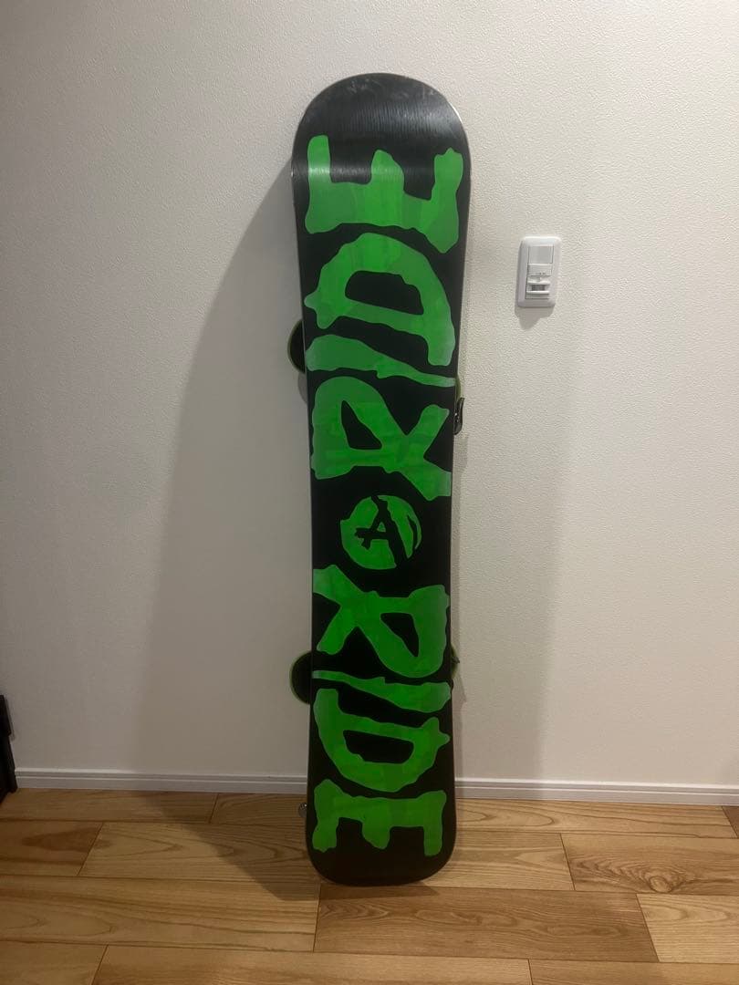 RIDE AGENDA 156 スノーボード flux PR