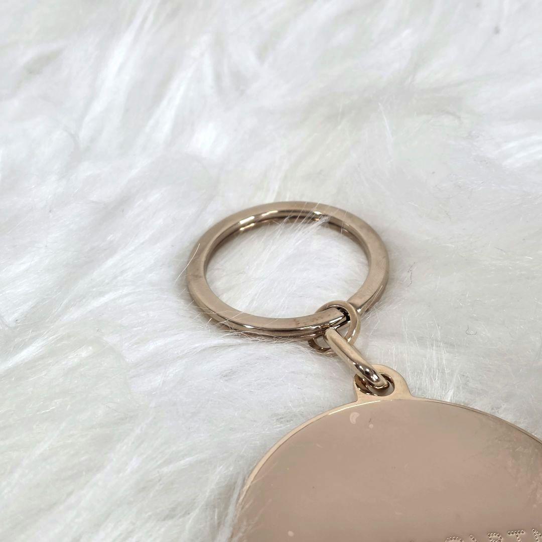 ステラマッカートニー　バック　チャーム　ホワイト　ロゴ　キー リング　鏡　アクセ