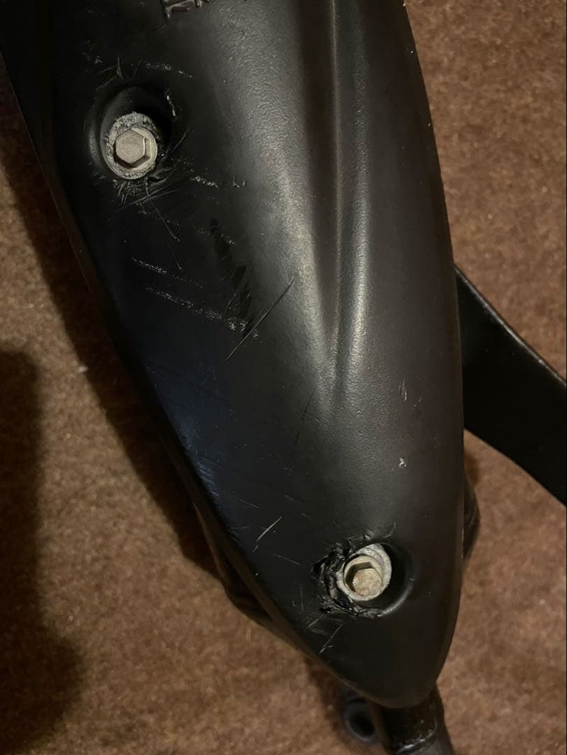 シグナスX用 NCYブラックアーバンマフラー SE12J